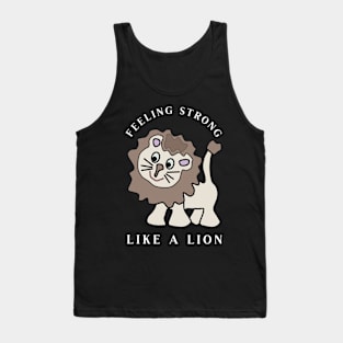 Strong like a Lion Tank Top